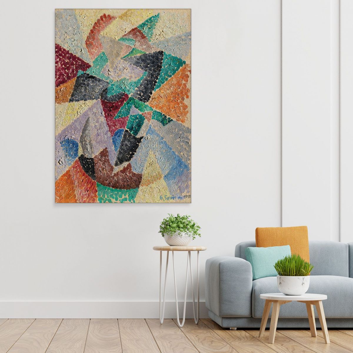 The Dance Of The Hours Gino Severini gs23 canvas print 