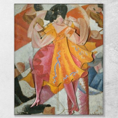 Articulated Ballerina Gino Severini gs26 canvas print 