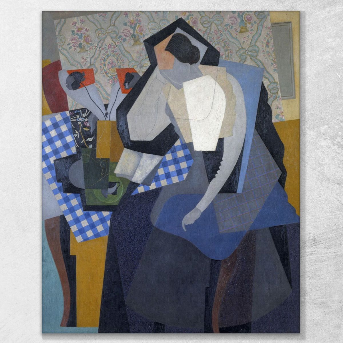 Jeanne In The Studio (Woman Reading) Gino Severini gs34 canvas print 