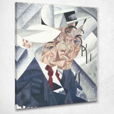Self-Portrait Gino Severini gs36 canvas print 
