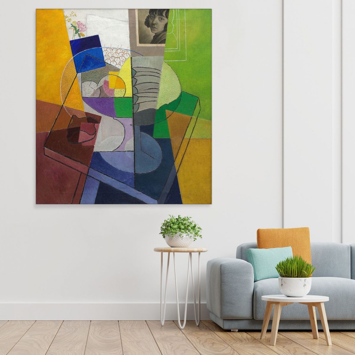 Still Life. Centrifugal Expansion Of Colors Gino Severini gs48 canvas print 