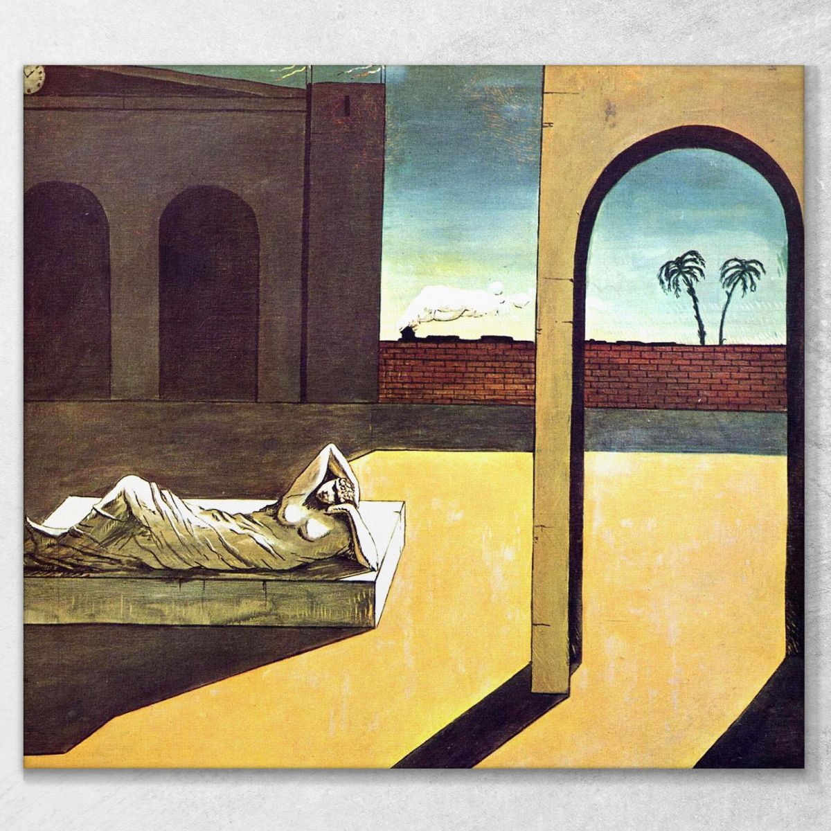 The Soothsayer'S Reward Giorgio De Chirico gdc10 canvas print 
