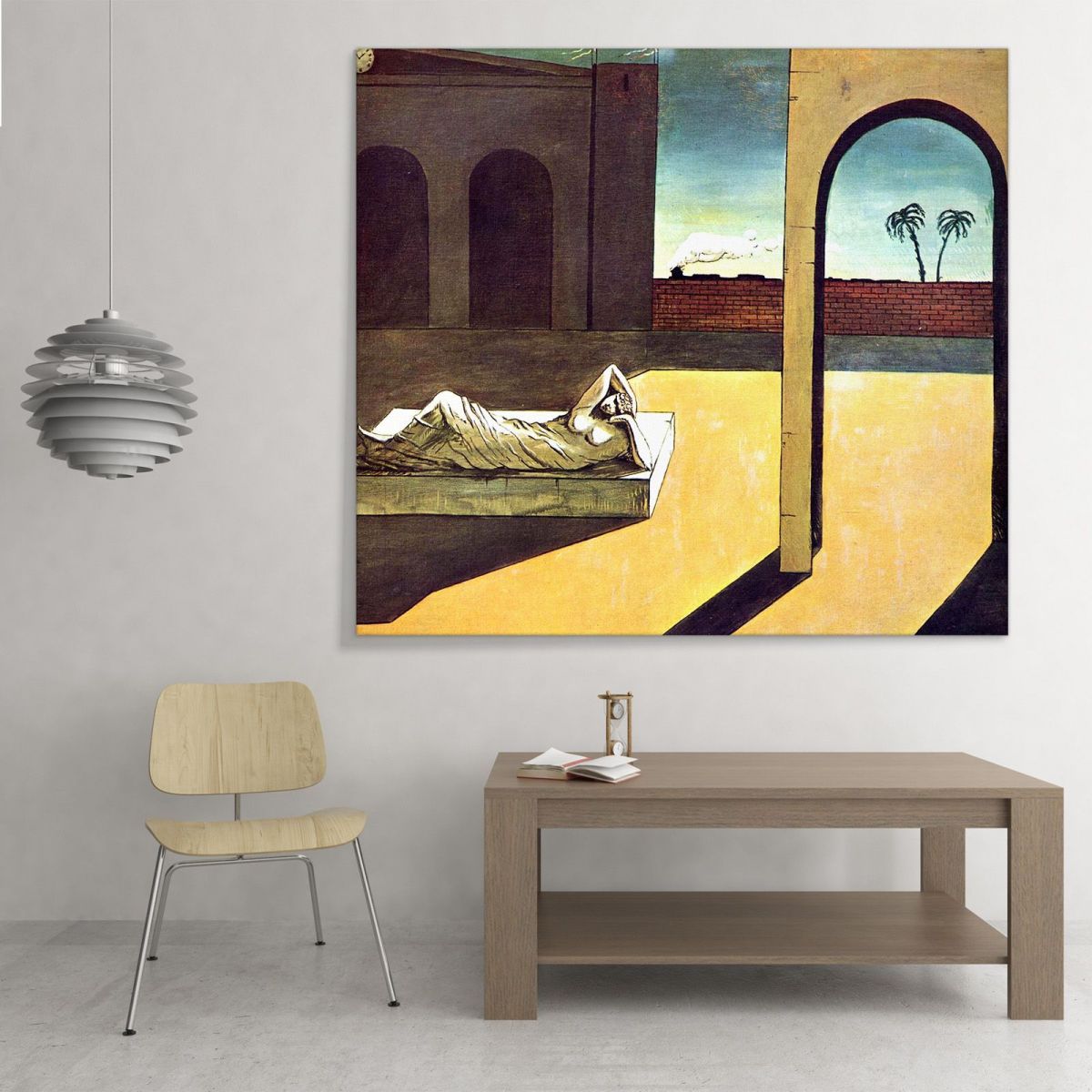 The Soothsayer'S Reward Giorgio De Chirico gdc10 canvas print 