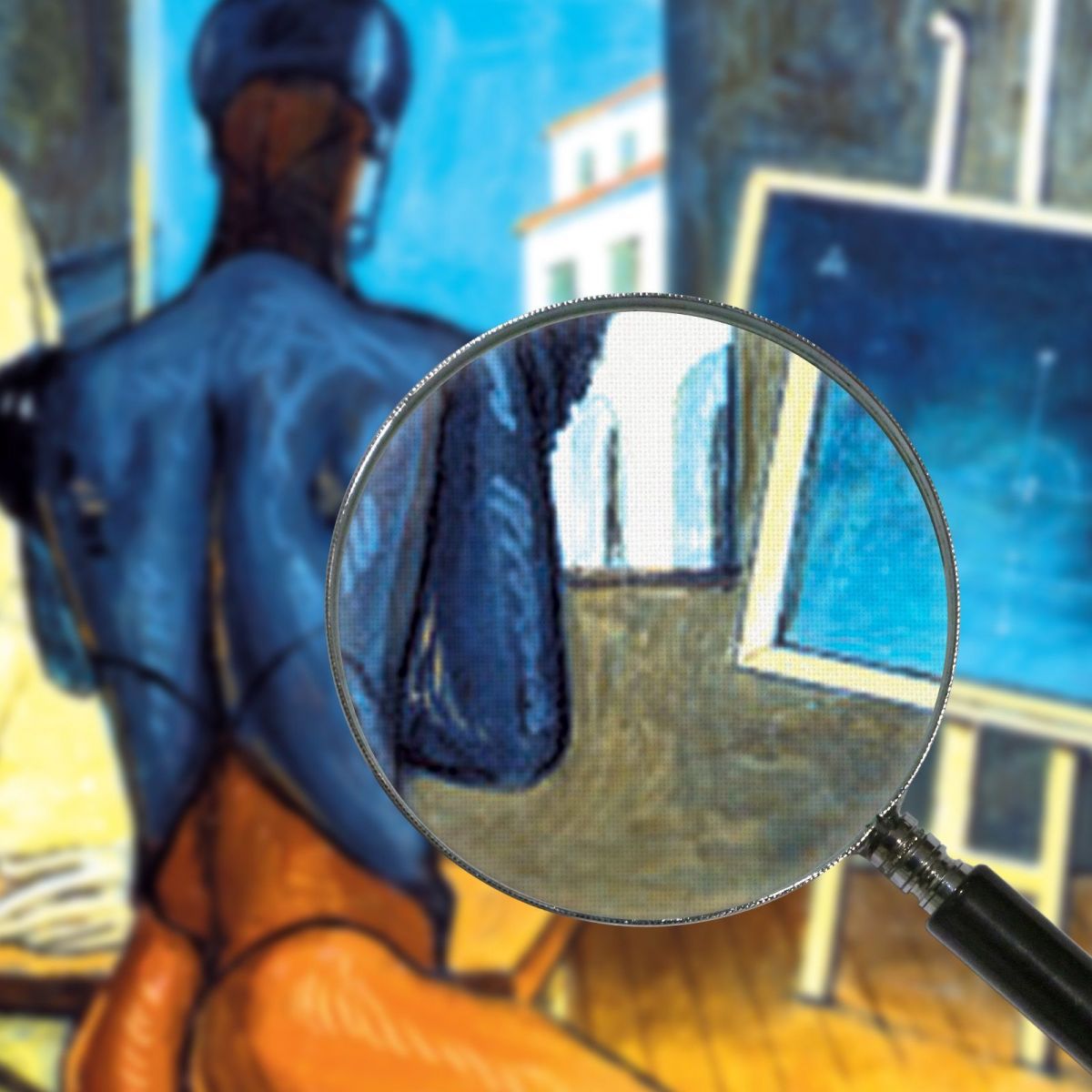 The Painter Giorgio De Chirico gdc14 canvas print