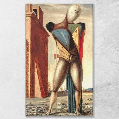 The Troubadour Giorgio De Chirico gdc15 canvas print 