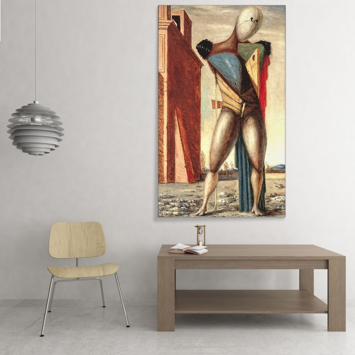 The Troubadour Giorgio De Chirico gdc15 canvas print 