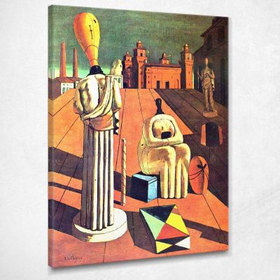 The Disquieting Muses Giorgio De Chirico gdc24 canvas print 
