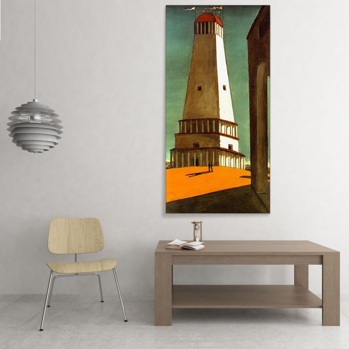 The Nostalgia Of The Infinite Giorgio De Chirico gdc28 canvas print 