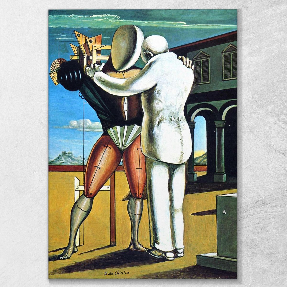 The Prodigal Son Giorgio De Chirico gdc30 canvas print 