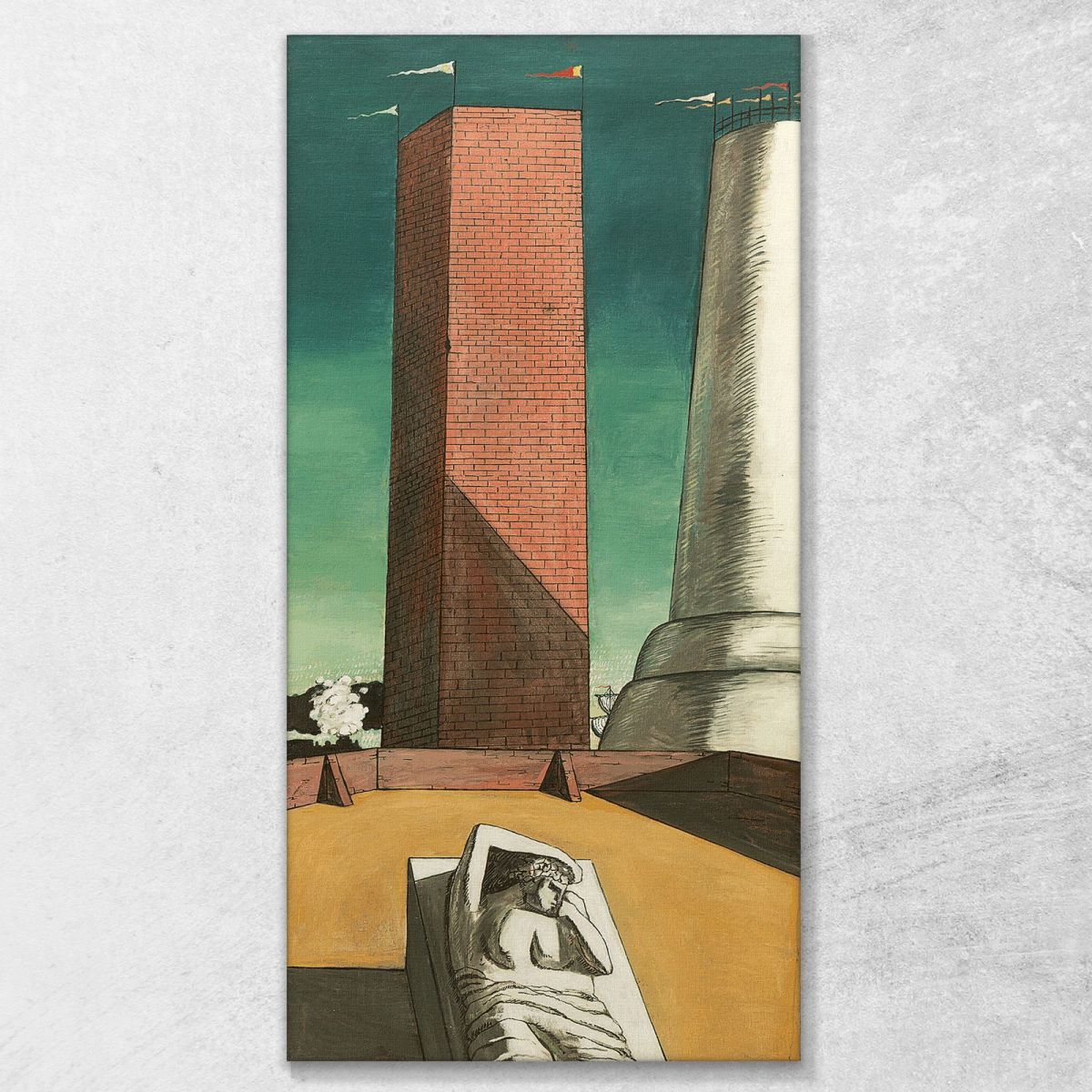 Ariadne'S Afternoon Giorgio De Chirico gdc40 canvas print 