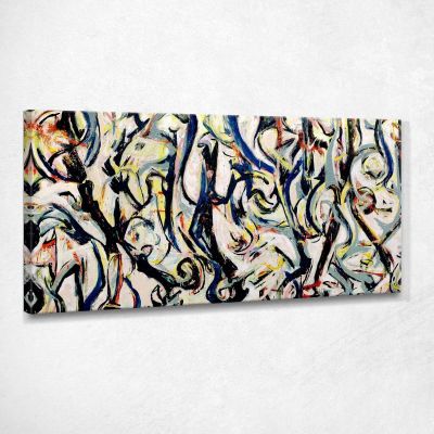 Mural 2 Jackson Pollock jsp11 canvas print 