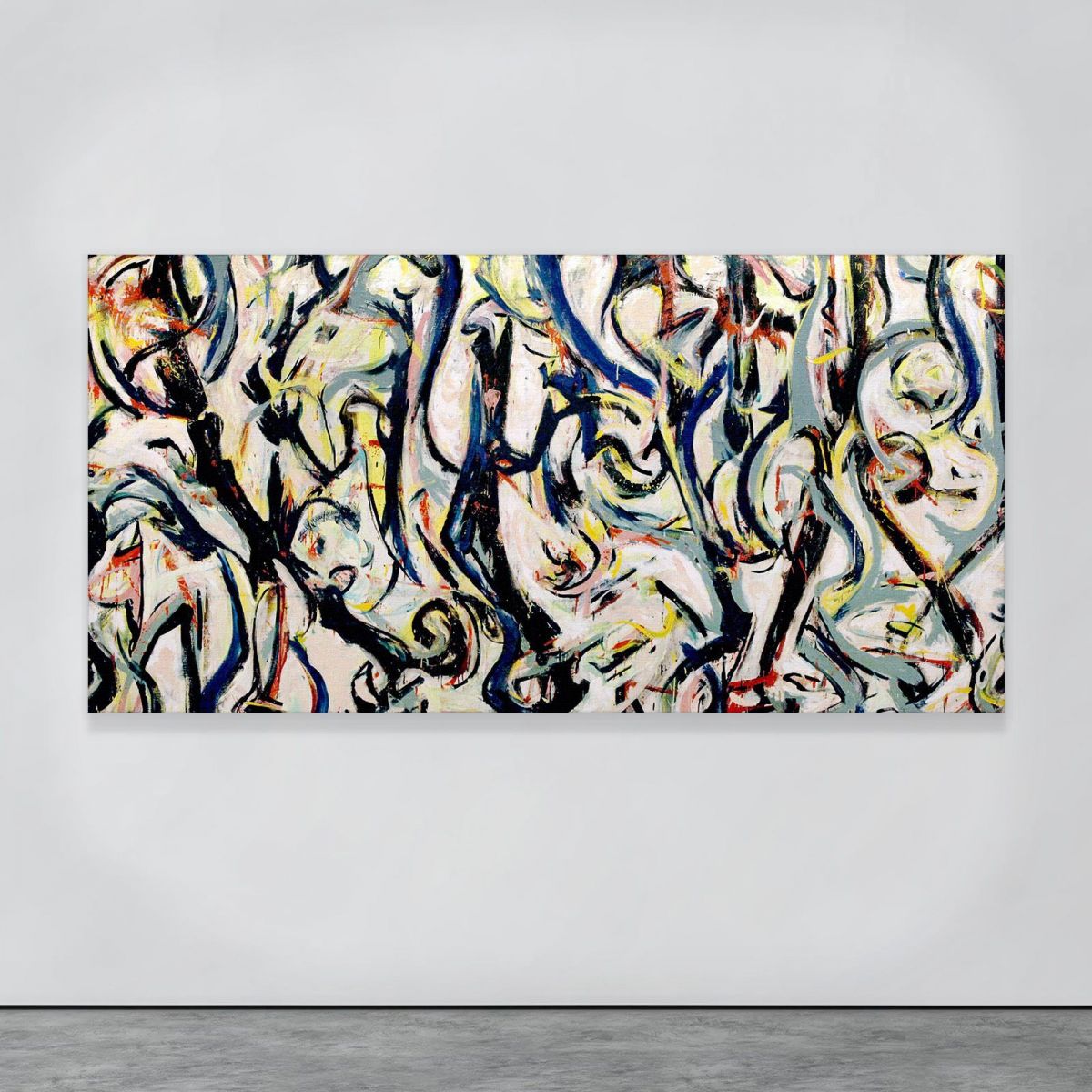 Mural 2 Jackson Pollock jsp11 canvas print 