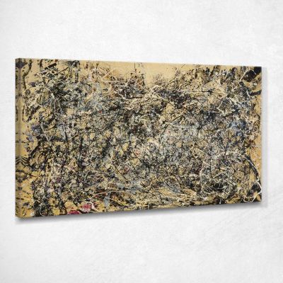 Number 1 Jackson Pollock jsp12 canvas print 