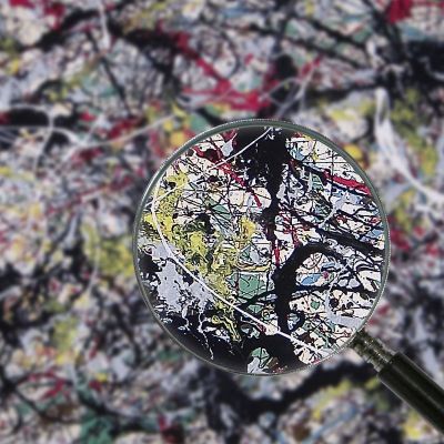 Number 34 Jackson Pollock jsp16 canvas print