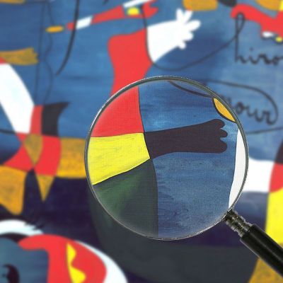 Swallow Love Joan Mirò jmr3 canvas print
