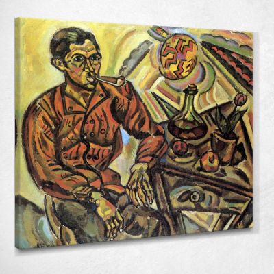Portrait Of Vincent Nubiola Joan Mirò jmr7 canvas print 