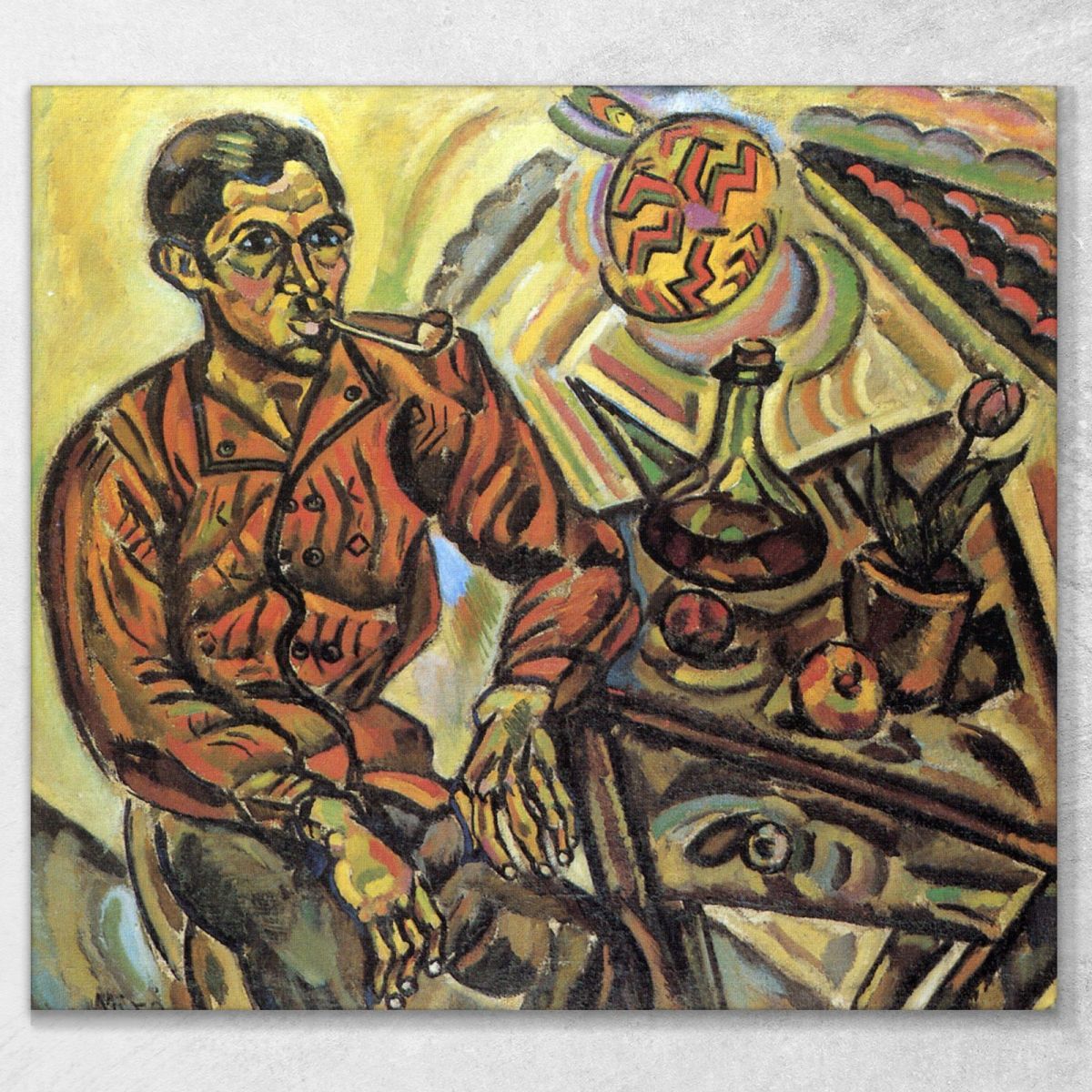 Portrait Of Vincent Nubiola Joan Mirò jmr7 canvas print 