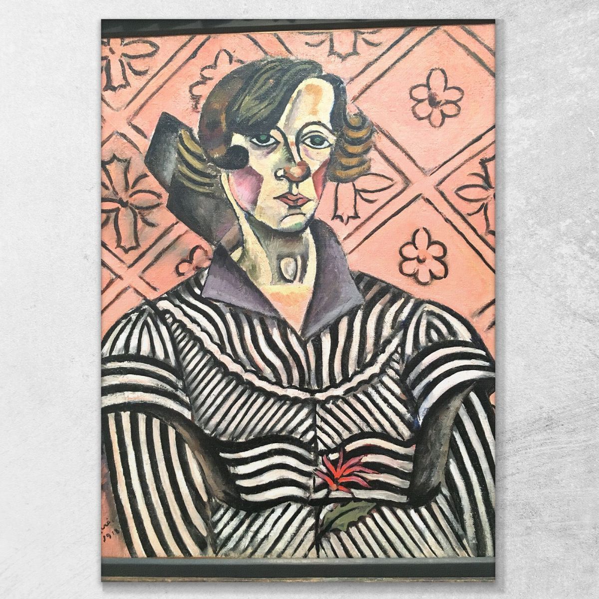 Portrait Of Juanita Obrador Joan Mirò jmr23 canvas print 