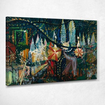 Luna Park Joseph Stella jst1 canvas print 