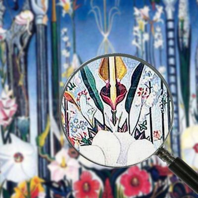 Flowers Italy Joseph Stella jst18 canvas print