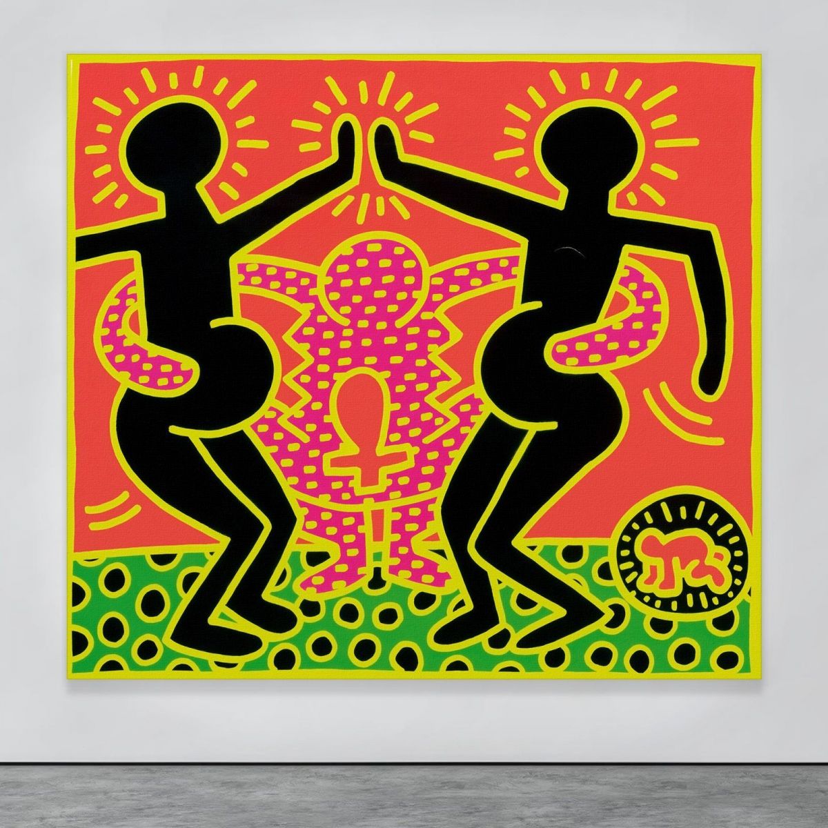 Fertility Suite 3 Keith Haring khr7 canvas print 