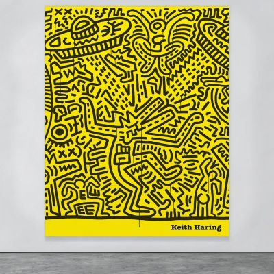 Untitled 1 Keith Haring khr17 canvas print 