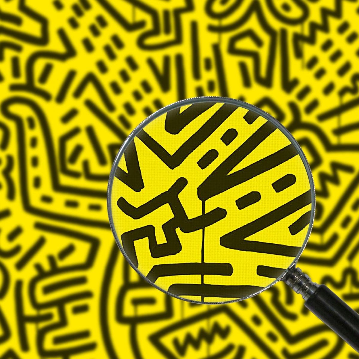 Untitled 1 Keith Haring khr17 canvas print
