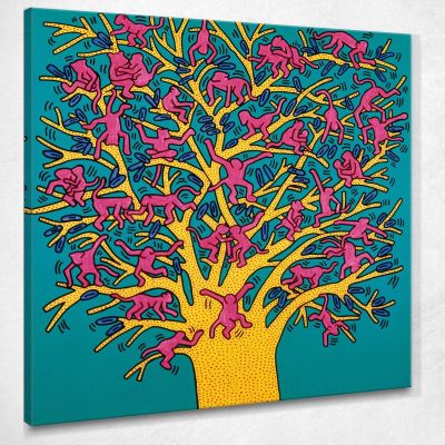 Untitled 3 Keith Haring khr31 canvas print 