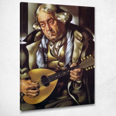 Beggar With Mandolin Tamara de Lempicka lmt4 canvas print 