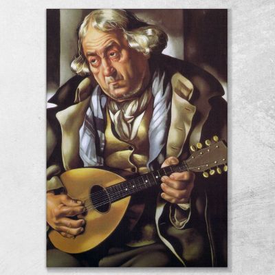Beggar With Mandolin Tamara de Lempicka lmt4 canvas print 
