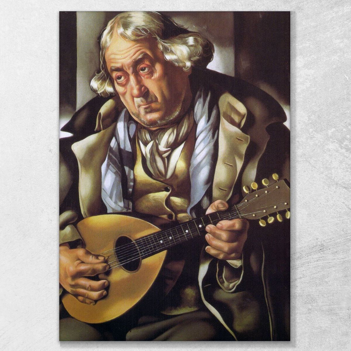 Beggar With Mandolin Tamara de Lempicka lmt4 canvas print 