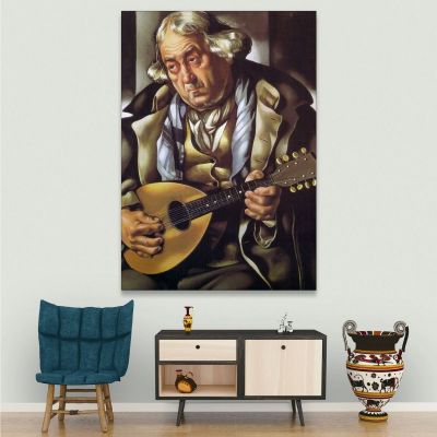 Beggar With Mandolin Tamara de Lempicka lmt4 canvas print 