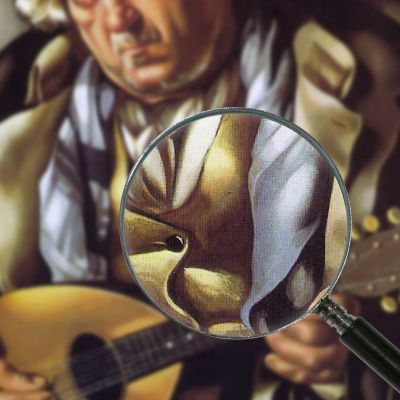 Beggar With Mandolin Tamara de Lempicka lmt4 canvas print