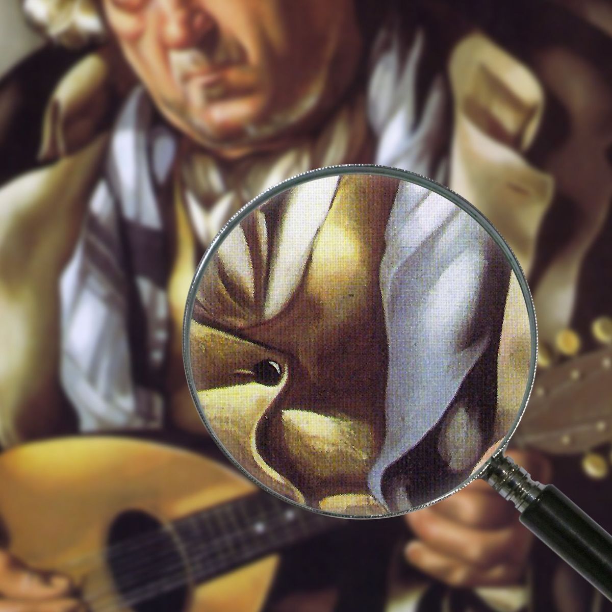 Beggar With Mandolin Tamara de Lempicka lmt4 canvas print