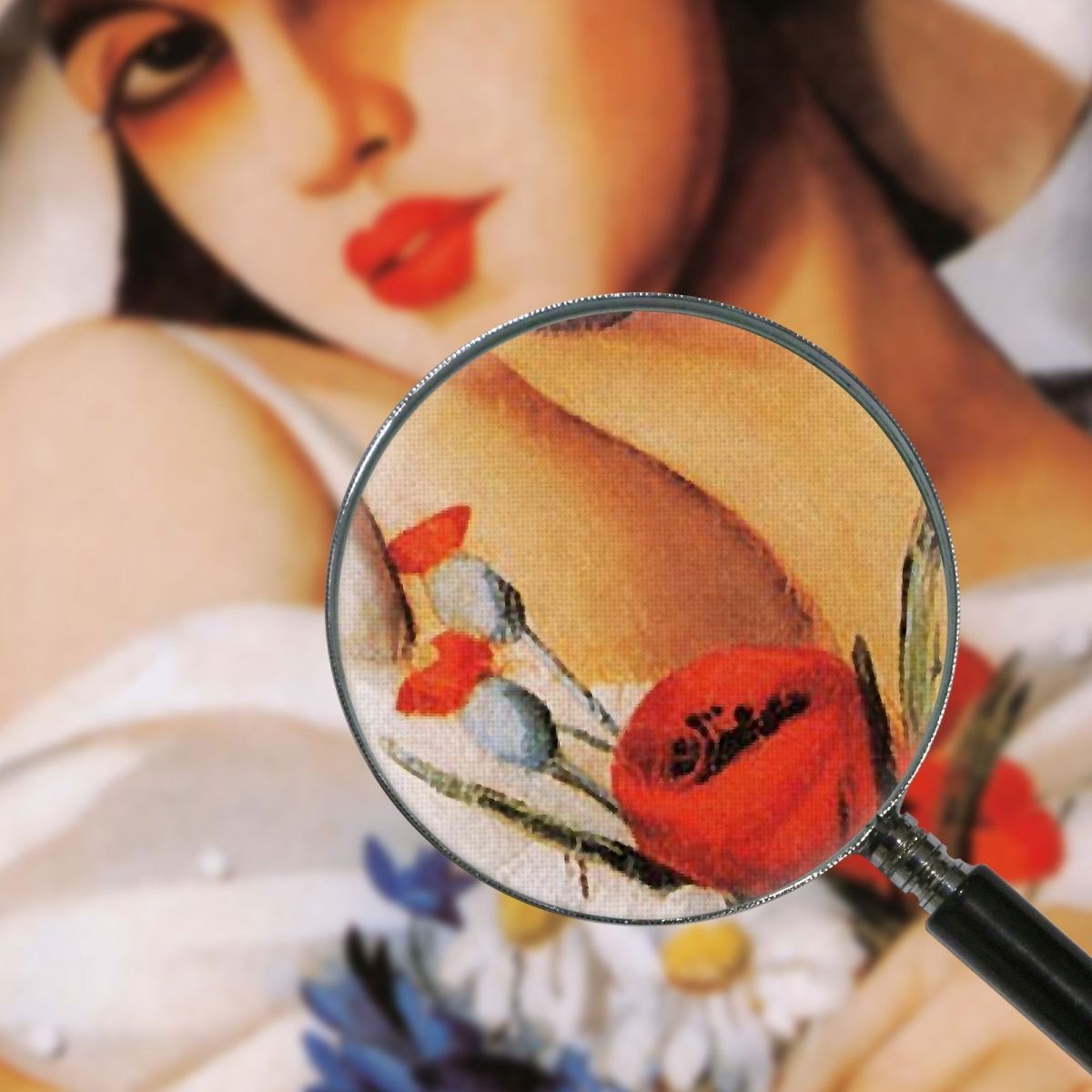 In The Middle Of Summer Tamara de Lempicka lmt10 canvas print
