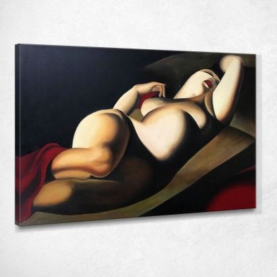 The Beautiful Rafaela Tamara de Lempicka lmt13 canvas print 