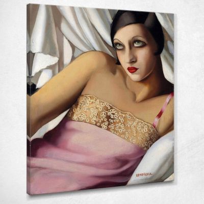 The Pink Blouse Tamara de Lempicka lmt15 canvas print 