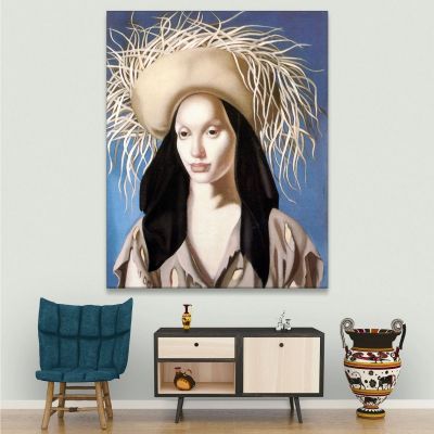 Mexican Woman Tamara de Lempicka lmt16 canvas print 