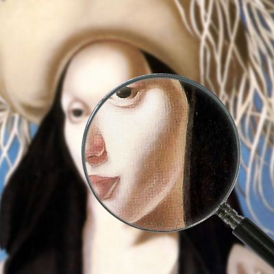 Mexican Woman Tamara de Lempicka lmt16 canvas print
