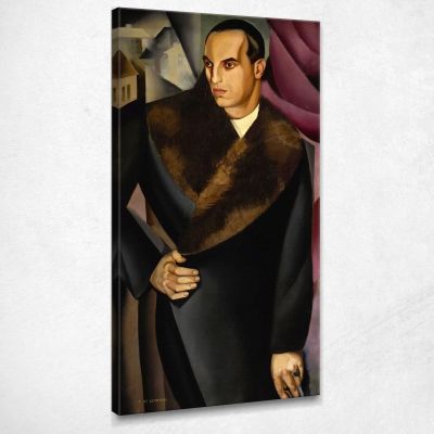 Portrait Of Guido Sommi Tamara de Lempicka lmt20 canvas print 