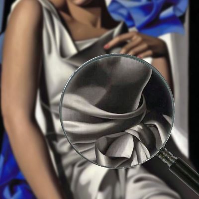 Portrait Of Madame M. Tamara de Lempicka lmt24 canvas print