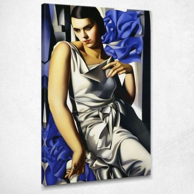 Portrait Of Mrs. M. Tamara de Lempicka lmt28 canvas print 