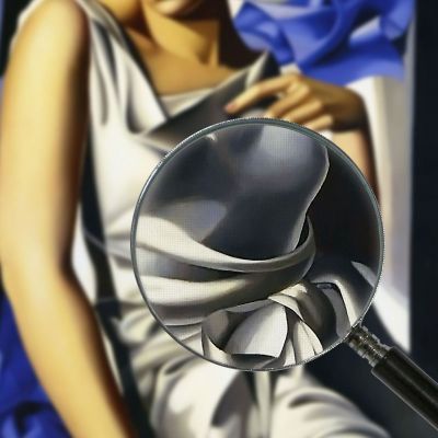 Portrait Of Mrs. M. Tamara de Lempicka lmt28 canvas print