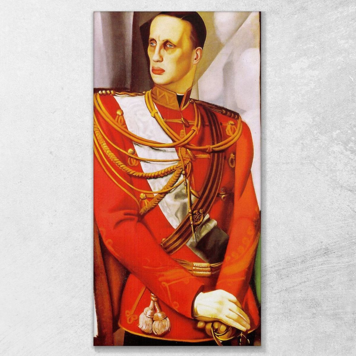Portrait Of H.I.H. Grand Duke Gavriil Konstantinovich Tamara de Lempicka lmt32 canvas print 