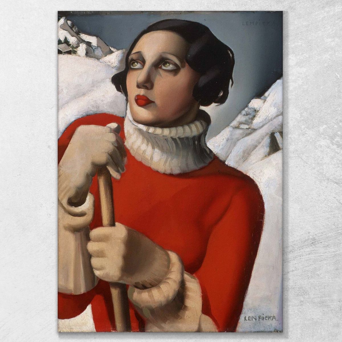 Saint Moritz Tamara de Lempicka lmt38 canvas print 