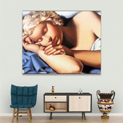 Sleeping Girl Tamara de Lempicka lmt40 canvas print 