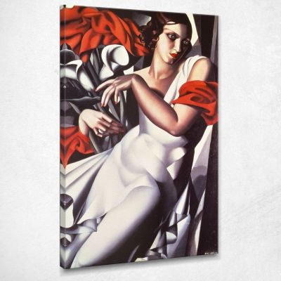 Portrait Of Madame Perrot Tamara de Lempicka lmt44 canvas print 