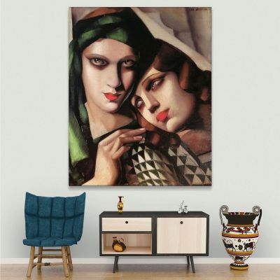 The Green Turban Tamara de Lempicka lmt49 canvas print 