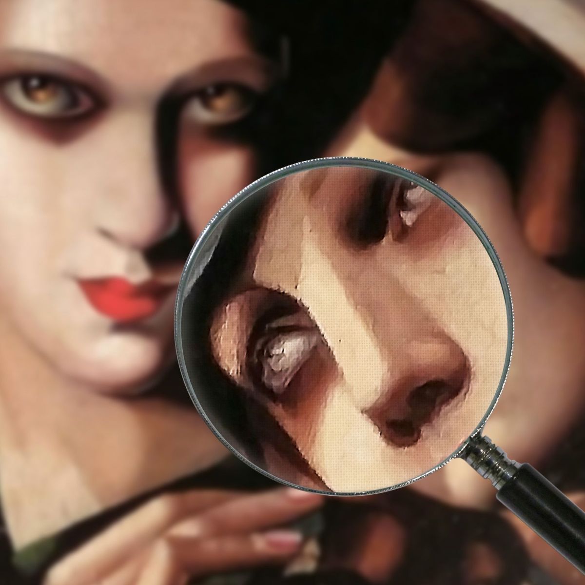 The Green Turban Tamara de Lempicka lmt49 canvas print