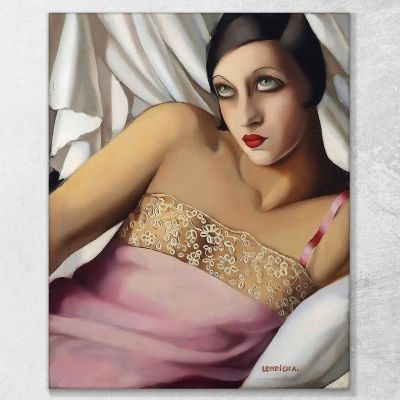 The Pink Blouse Tamara de Lempicka lmt54 canvas print 